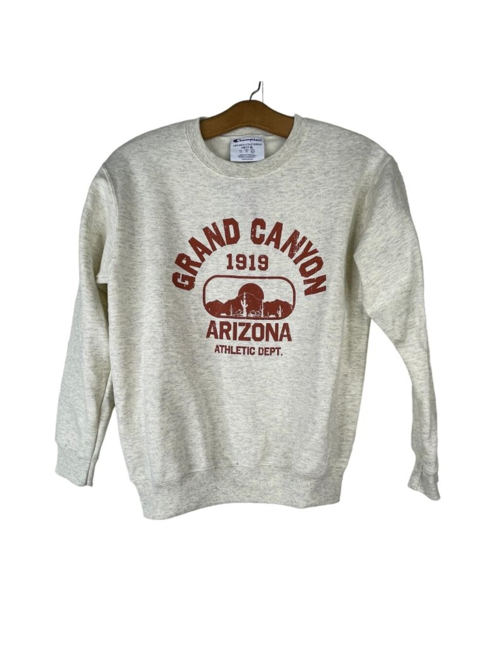 Grand Canyon Arizona Sweatshirt Kids Medium Champion Crewneck Long Sleeve NEW